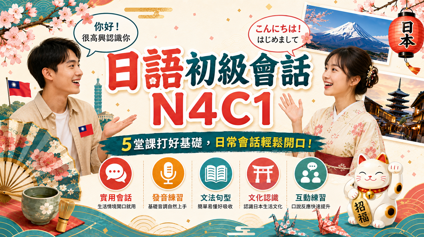 日語初級會話N4C1