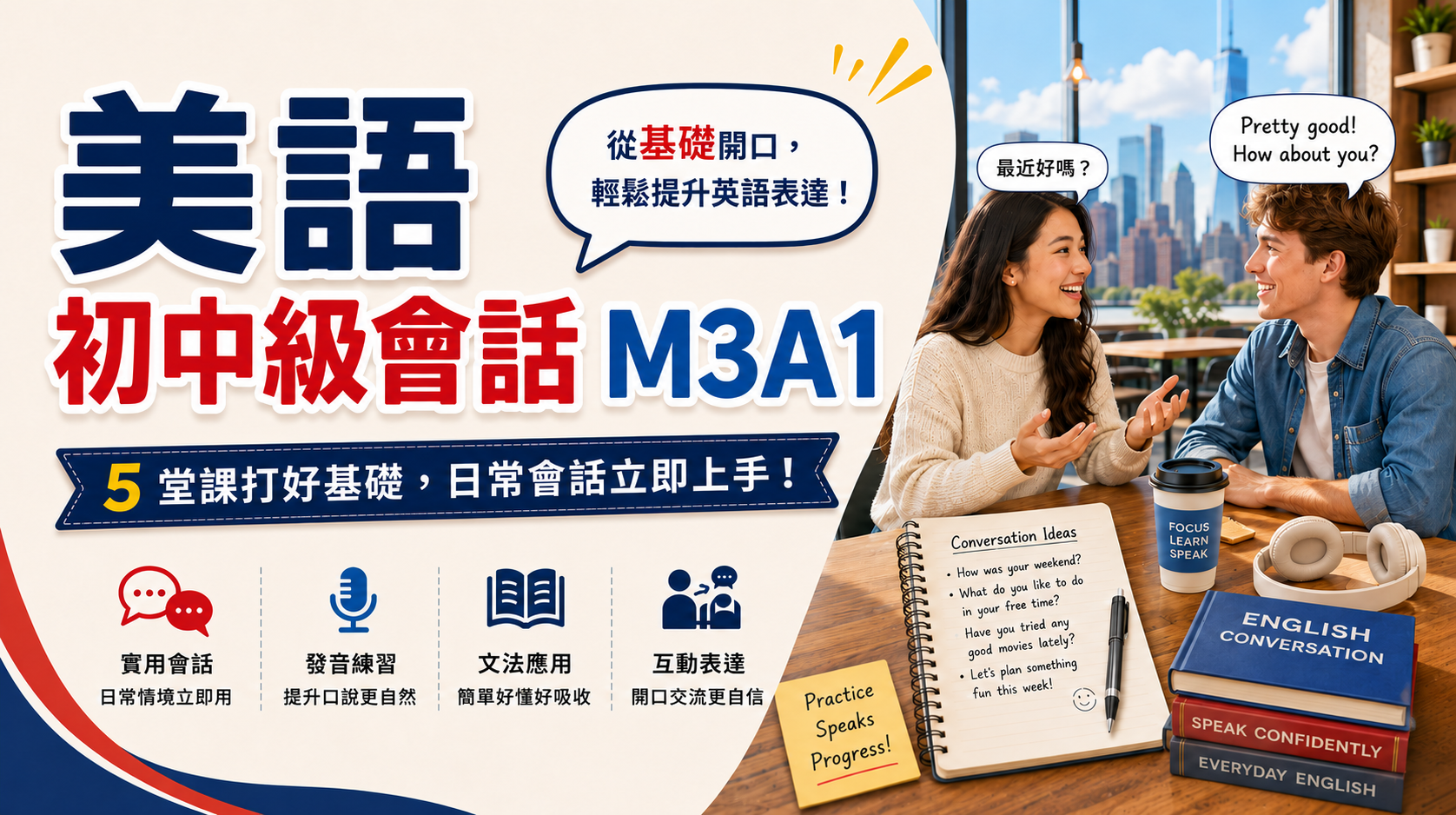 美語初中級會話M3A1