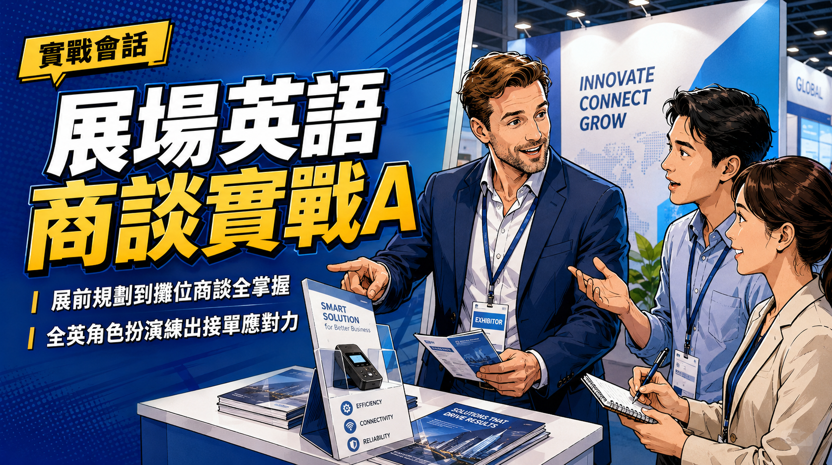 展場英語商談實戰A